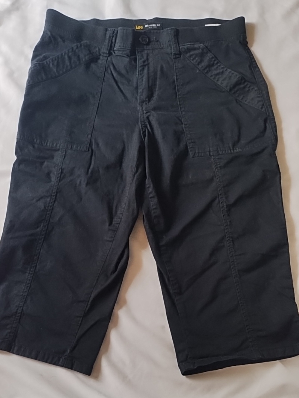 Lee Women's Utility Skimmer Capri Pants Sz8